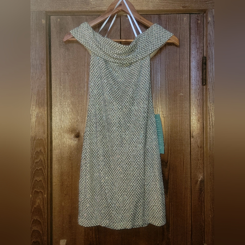 B Smart Strapless Dress in Cream NWT
